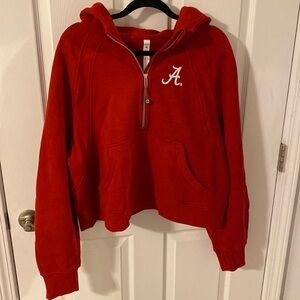Lululemon Alabama Script A Scuba Oversized 1/2 Zip Hoodie - XL/XXL